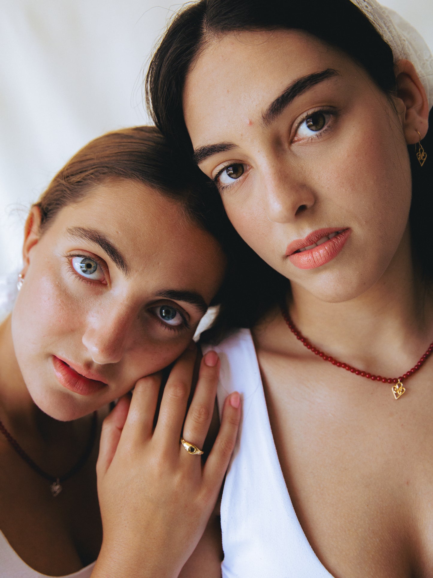 Agate Beads Magic Heart Necklace