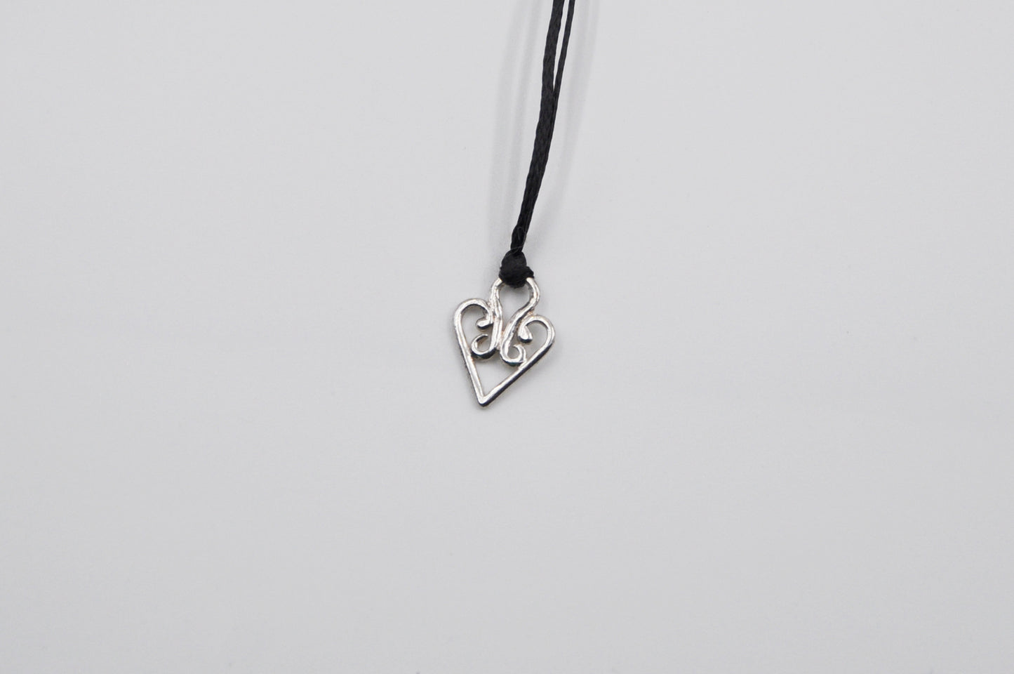 Magic Heart Wax Strand Necklace