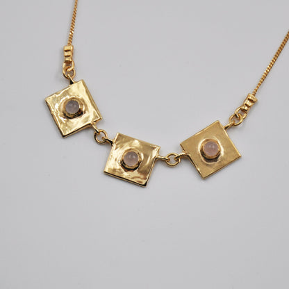 Triple A'gora Necklace