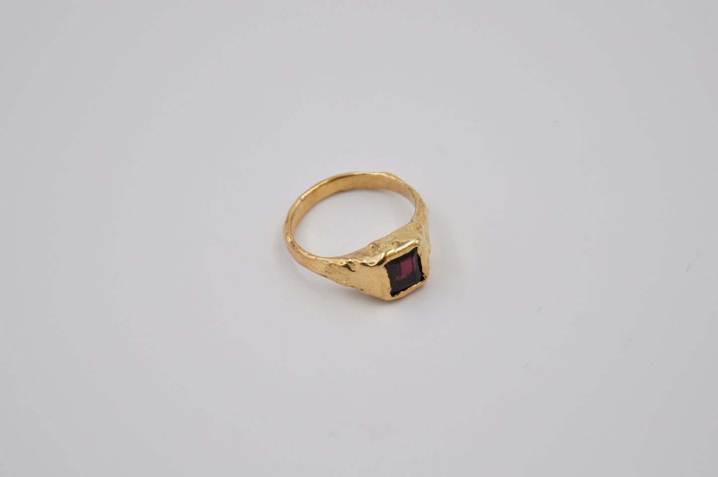 Gold Rock Ring