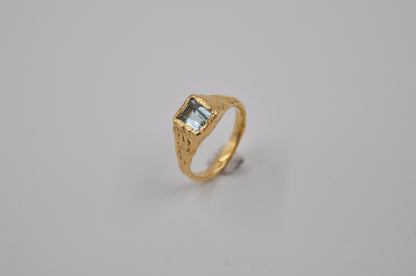 Gold Rock Ring
