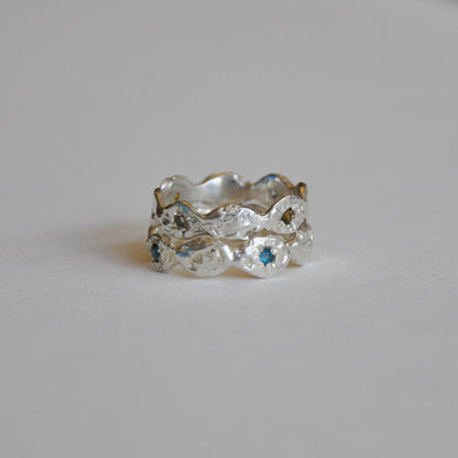 Gold Waves Ring